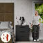 Commode à 3 tiroirs Keithline - Table de chevet compacte moderne de 25,5 po-1712949361