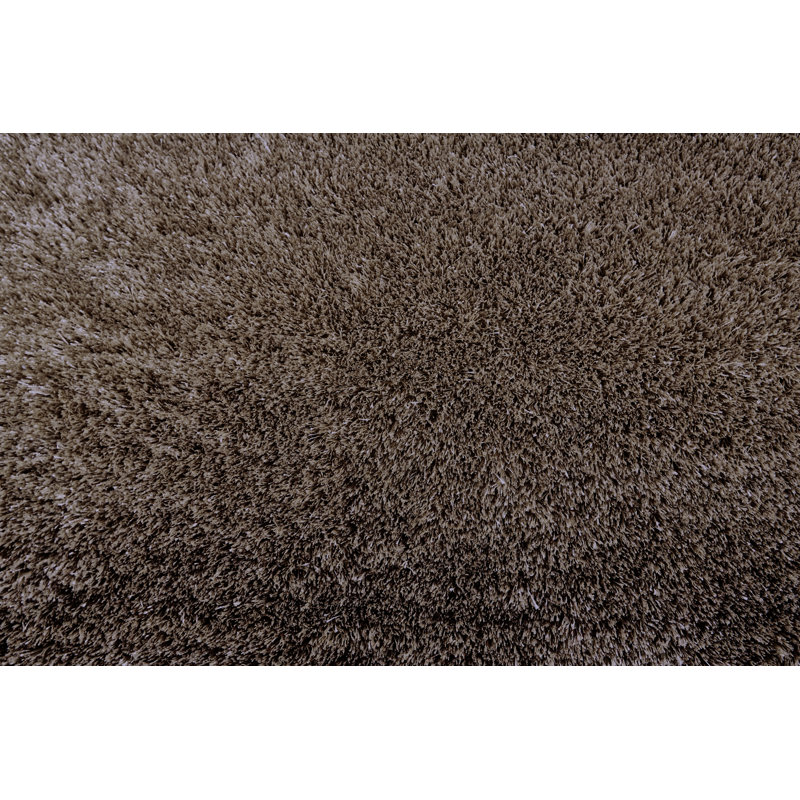 Tapis brun touffeté à la main Sapienza, Rectangle 3 pi 6 po x 5 pi 6 po