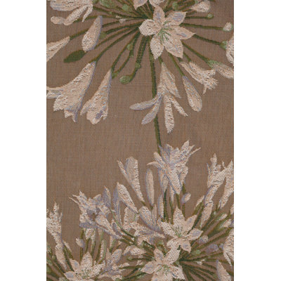 Agapanthe Flower European Tapestry Wall Hanging