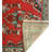 One-of-a-Kind 3'4" x 9'6" 1980s Runner Wool Area Rug in Blue and Brown