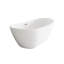 Baignoire de trempage autoportante en fibre de verre 62 po x 28,3 po Labrusca-813133474