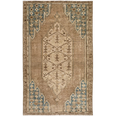 Antique One of a Kind One-of-a-Kind 3'7" x 5'11" Area Rug