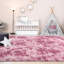 Tapis à poil long Antonije Tie Dye-454456056-410298550