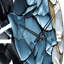 Horloge murale Turquoise-93382819