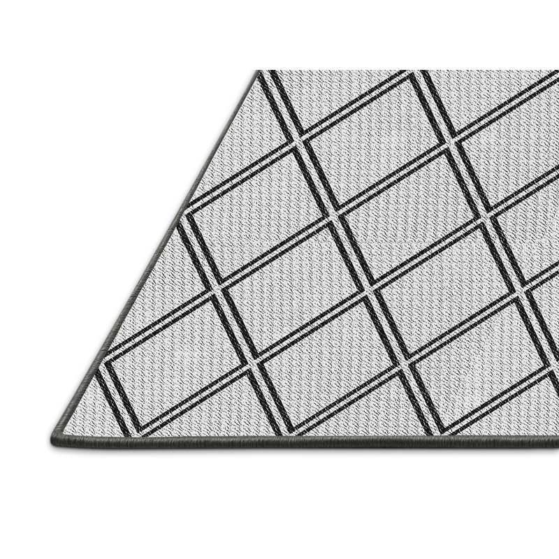 Geometric Indoor Rug, Rectangle 8' x 10'