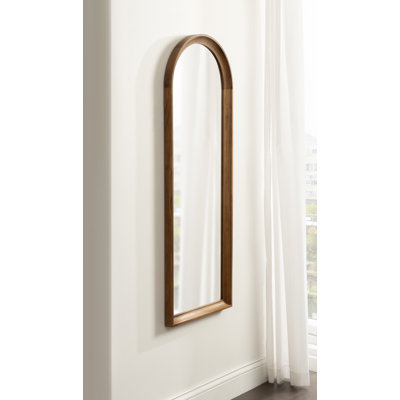 Hatherleigh Modern Arched Full-Body Mirror for Wall
