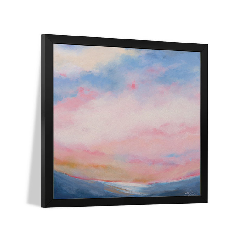 Turbulent Seas - reproduction d'art murale - affiche de galerie, H 24 po x l 24 po