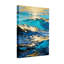 Paysage et nature vagues de l'océan avec des reflets dorés-197616194