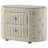 Ivory 2-drawer Upholstered Nightstand Bedside Table