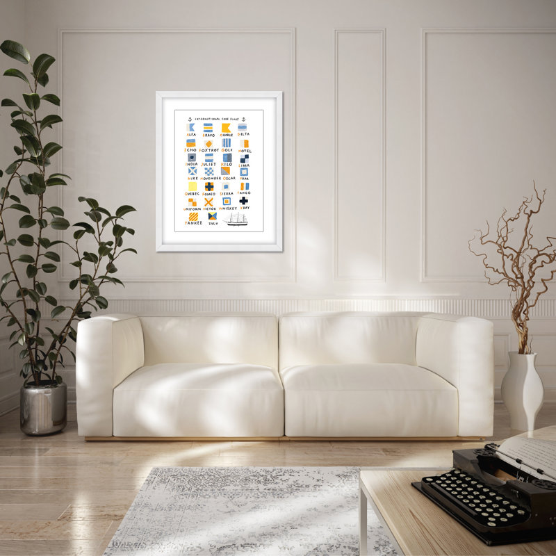 Nautical Flags, 20" H x 16" W