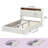 Chantise Upholstered Storage Bed with LED Lights and Built In USB Port-656268511-613874407