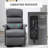 Power Lift Chair With Vibration Massage, Fabric Upholstered Recliner Chair For Elderly With Remote Control, Side Pockets, Grey