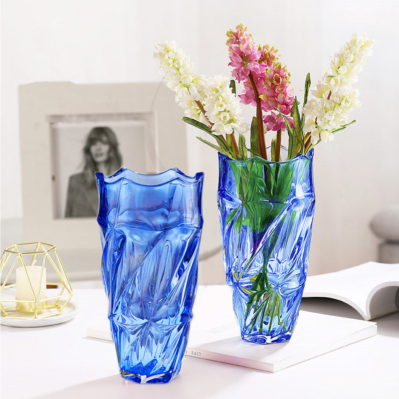 Blue Glass Vase