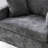 45"w Slipcovered Oversized Accent Chair With 2 Pillow;chenille-1124951899