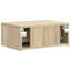 49cm W Manufactured Wood Bedside Table-907077109