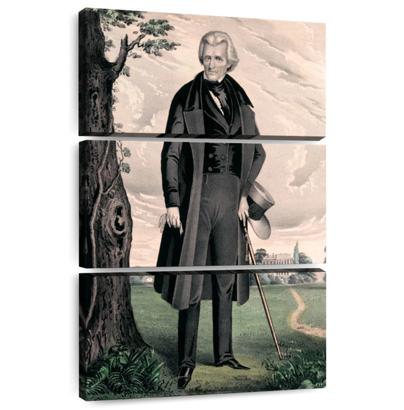 Leisha President Andrew Jackson, 74" H x 48" W