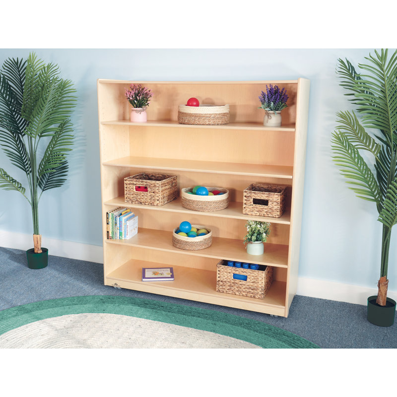 Bookcase, 54" H x 48" W x 15" D