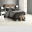 Lodge Style Bedding Sets, Polyester Microsuede, Cozy Grey Comforter For Bedroom