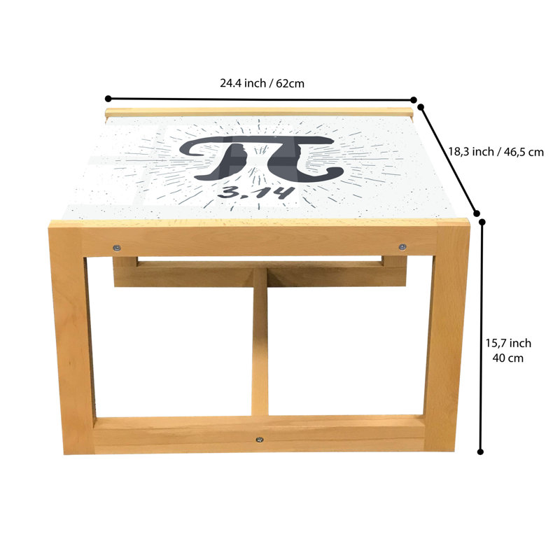 Jahmai Sled Coffee Table, 62cm H x 46cm W x 40cm D