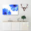Two Blue Flowers - Wrapped Canvas Painting-56637428