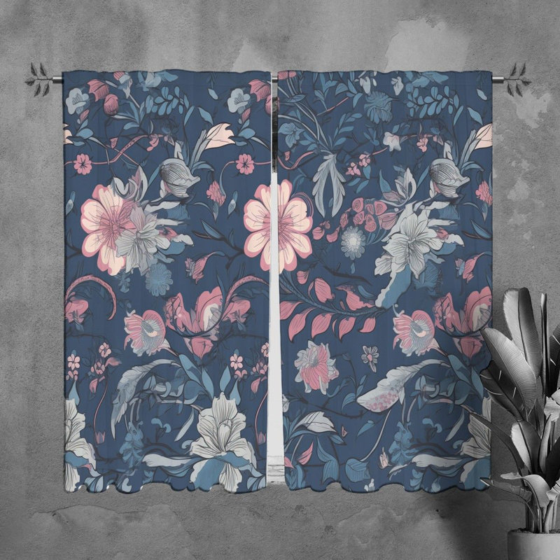Paire de rideaux obscurcissant en polyester Izelle, H 61 po x l 20 po