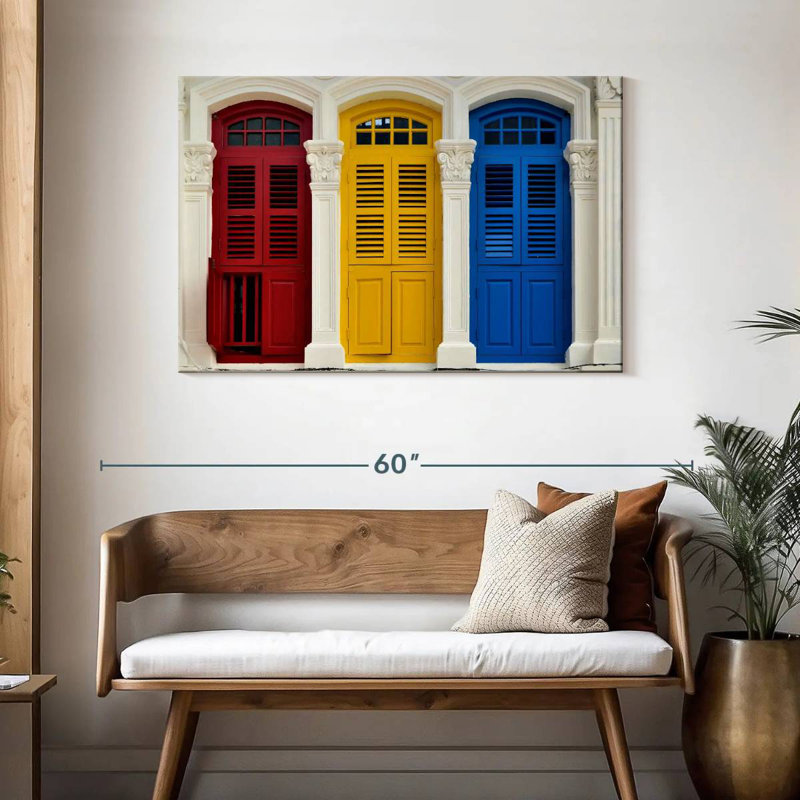 Portes singapouriennes Lilie, H 30 po x l 45 po