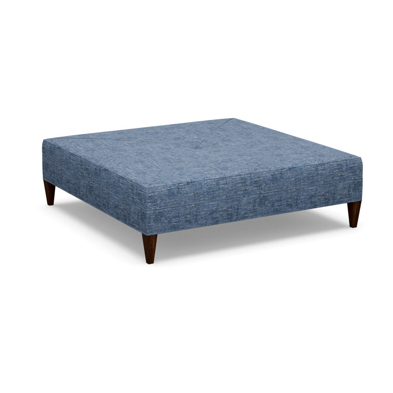 Square Ottoman, 9637-51, Walnut