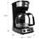 Total Chef Programmable 12 Cup Coffee Maker with Filter Black and Silver