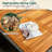 6 - Person Acacia Wicker Patio Dining Set with Rectangular Table , Cushions Included