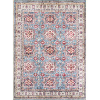 Tapis bleu clair Aucun
