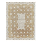 Scandinavain Handmade Kilim Wool Geometric Area Rug
