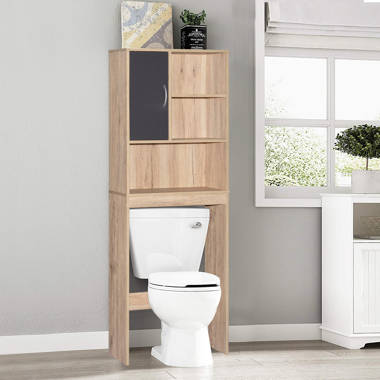 Home Bathroom Shelf Over-The-Toilet, Bathroom Storage Cabinet