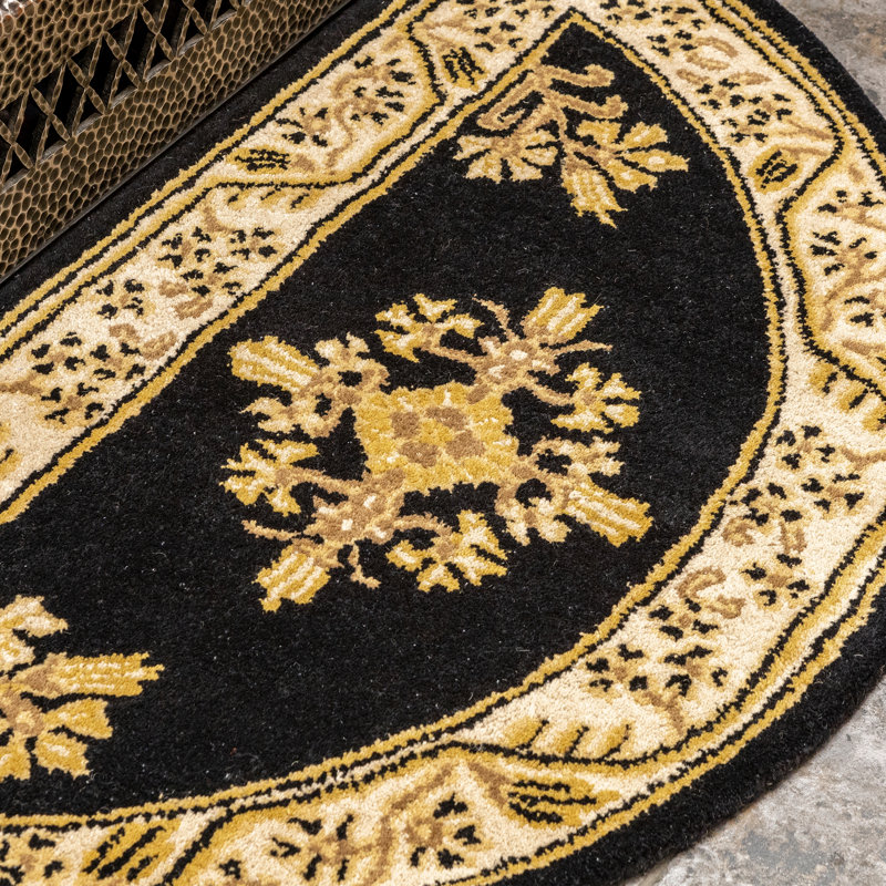 Elisabette Hand Tufted Wool Oriental Indoor Rug