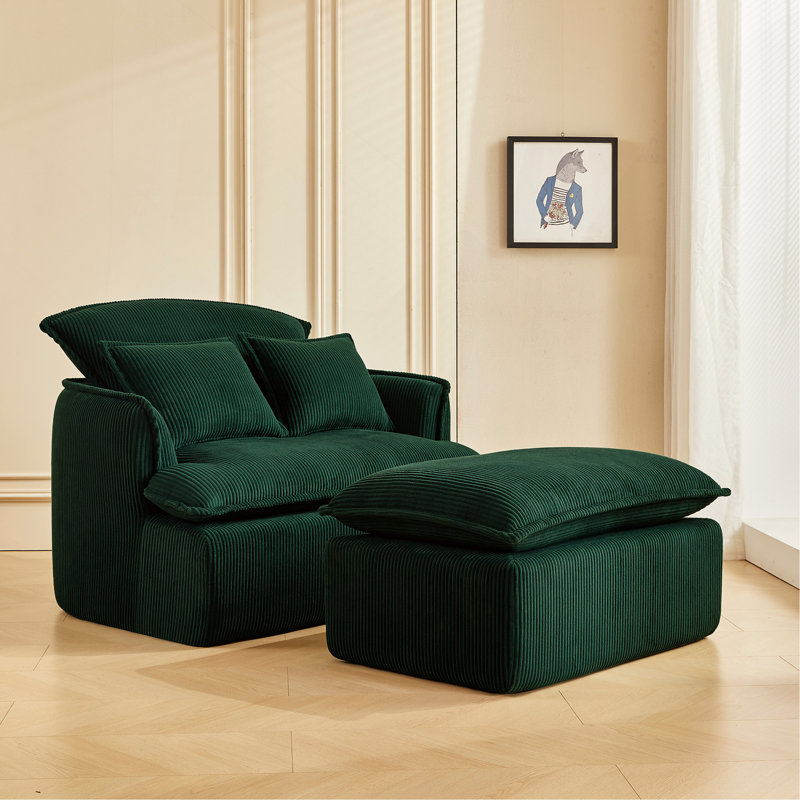Fauteuil convertible convertible avec repose-pieds
