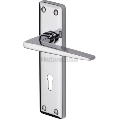 Heritage Brass Heritage Door Handle Lever Lock Kendal Design