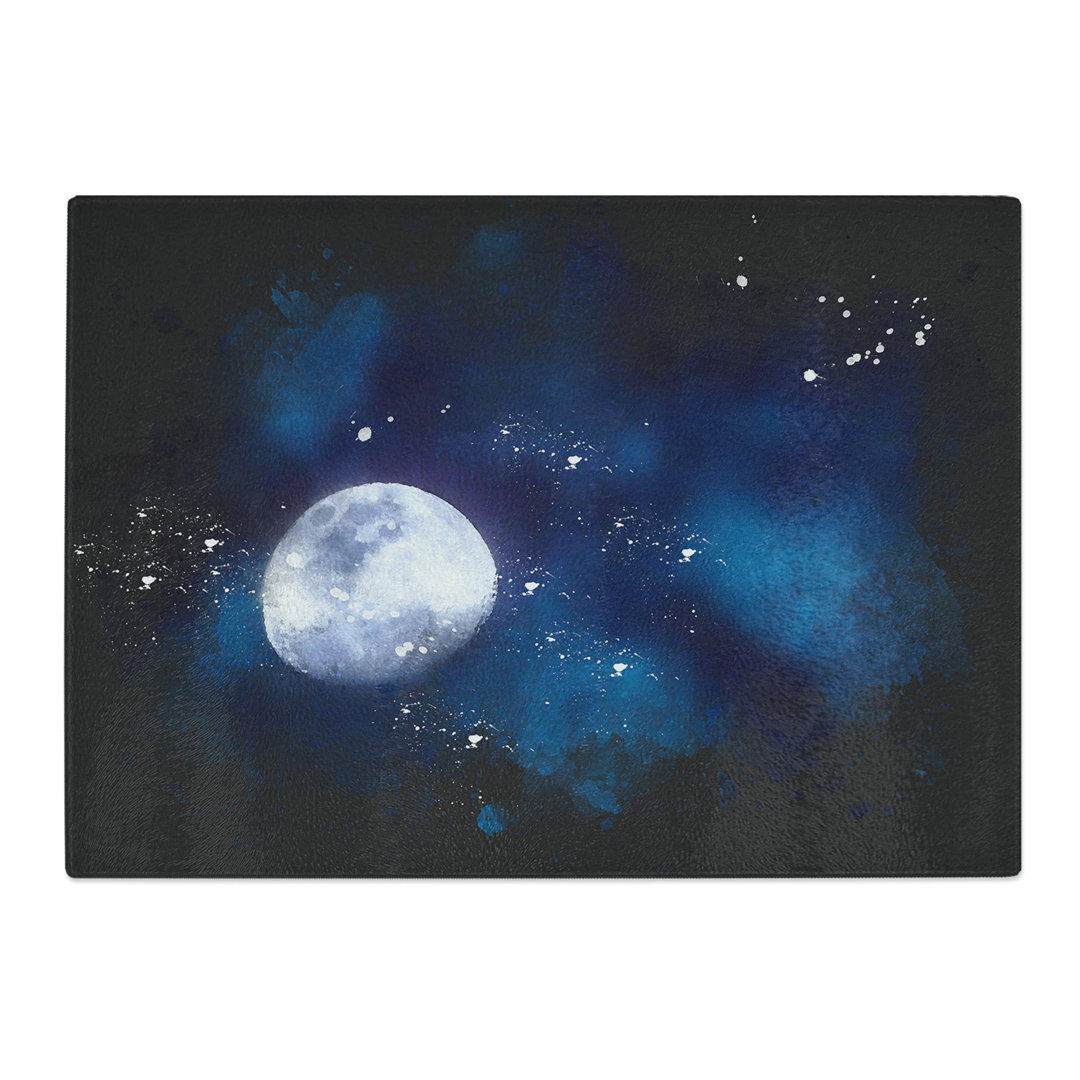 Tempered Glass Shadow Moon Chopping Board
