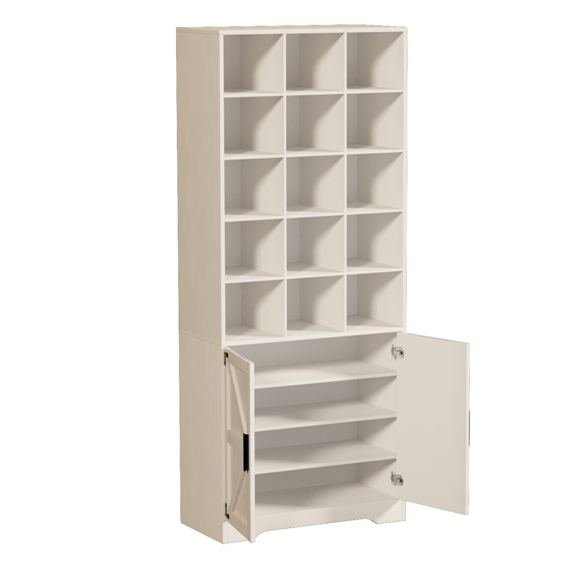 20 Pair Shoe Storage Cabinet