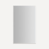 M Series Recessed Frameless Medicine Cabinet with 3 Adjustable Shelves and LED Lighting