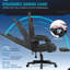 GTPLAYER GAMING CHAIR Adjustable Reclining Ergonomic Swiveling PC & Racing Game Chair-106239683