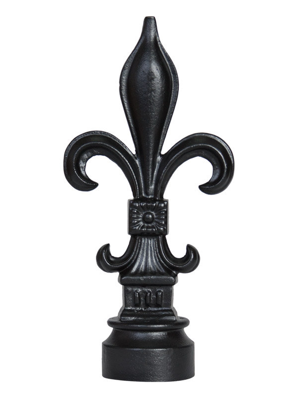 Embout en fonte d'aluminium sans objet, H 10,75 po x l 5,13 po x P 2,75 po