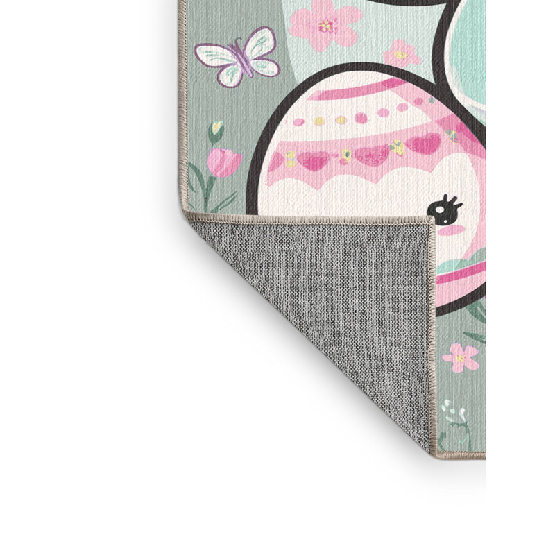 Le tapis des Fêtes de Pâques Printemps Aisle®, Rectangle 7 pi x 9 pi