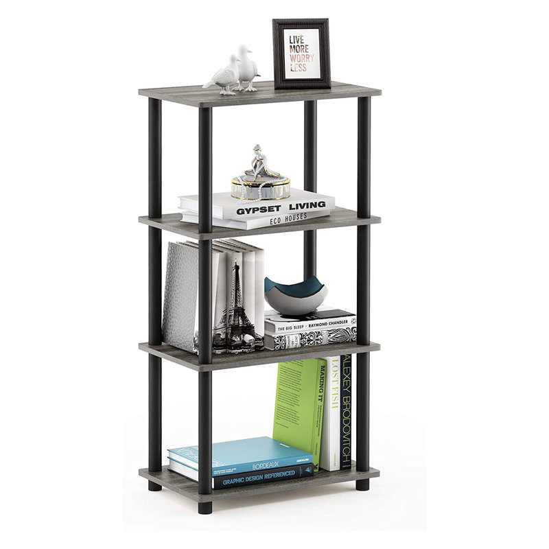 Wood Standard Bookcase, French Oak Gray