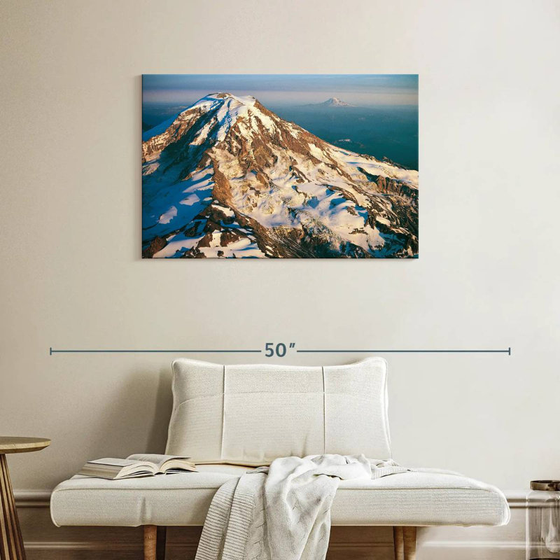 Alvord ensoleillé au Mont Rainier, H 24 po x l 36 po