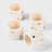 Sitara Resin White Napkin Ring (Set of 4)