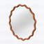 Miroir à cadre ondulé en bois pour une décoration intérieure élégante-1174865078-1174865080