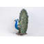 Statue peacock avec plumes out