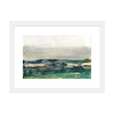 Reproduction d’art, "Aqua Hills I" par Jennifer Goldberger