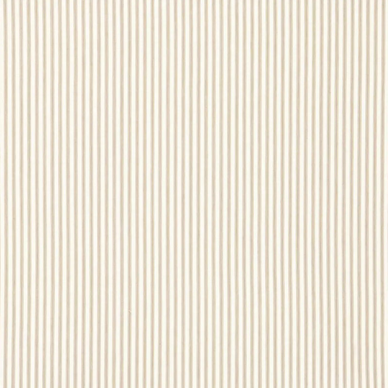 Wellfleet Ticking Stripe Fabric, Pebble