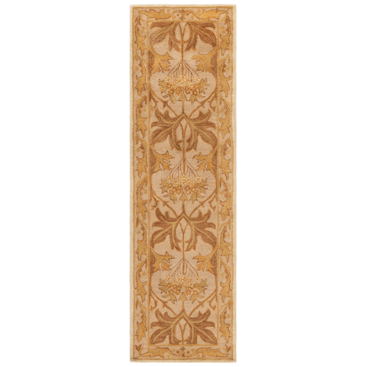 Antiquity Hand-Tufted Beige / Gold Area Rug