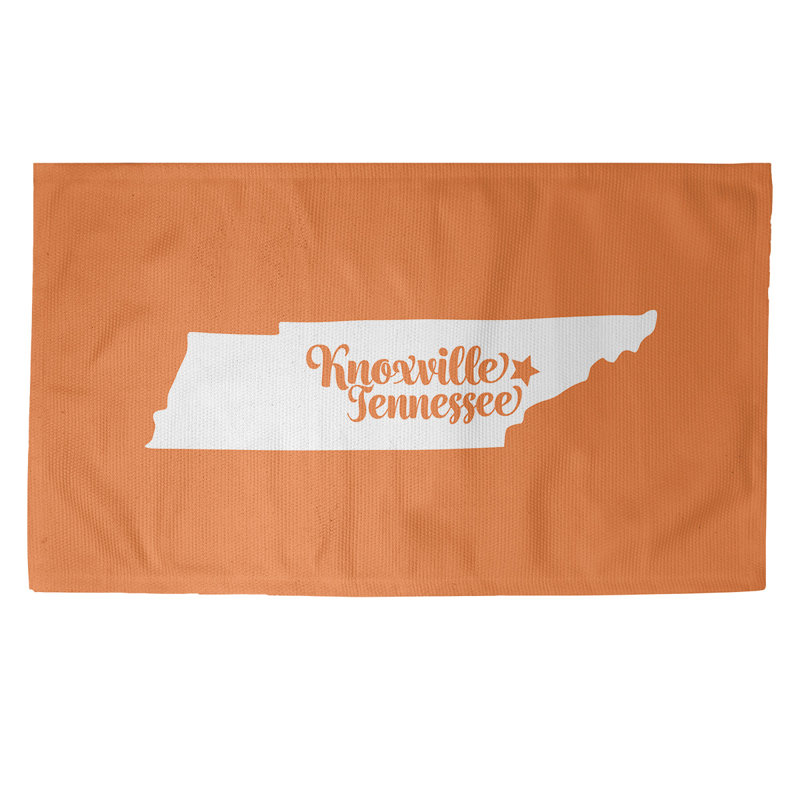 Tapis zone orange knoxville Tennessee, Rectangle 2 pi x 3 pi